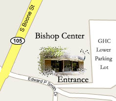 Bishop Center Map