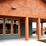 front entrance of Columbia Education Center