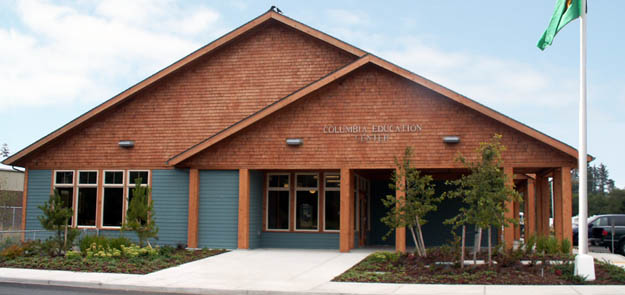 Street view of the Columbia Education Center