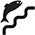 icon of a fish going up a fish ladder