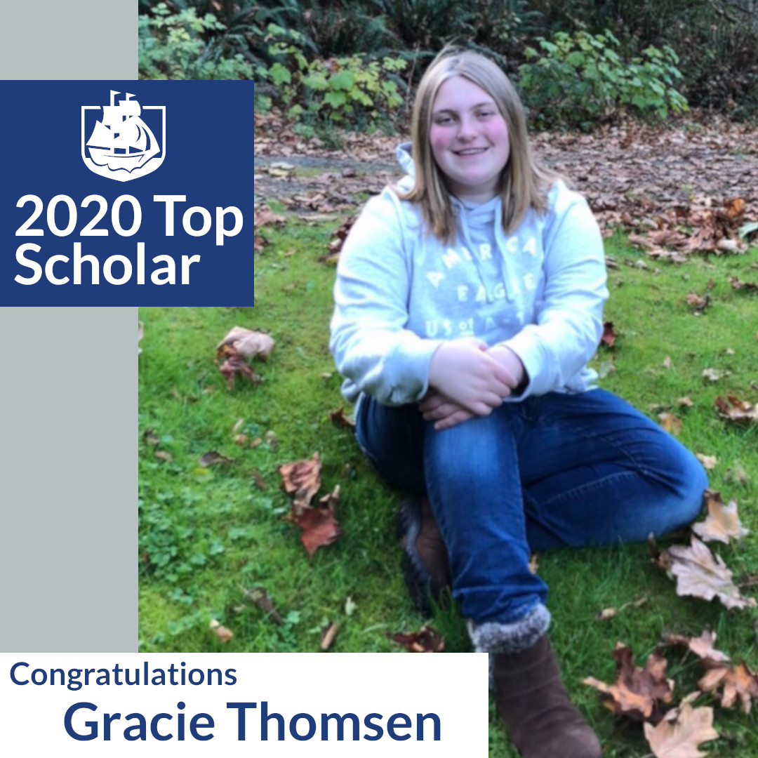 Congratulations Gracie Thomsen