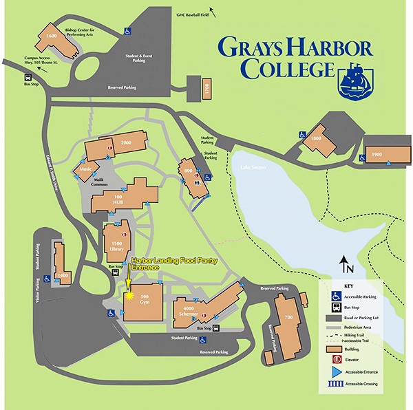 Map of GHC Aberdeen Campus