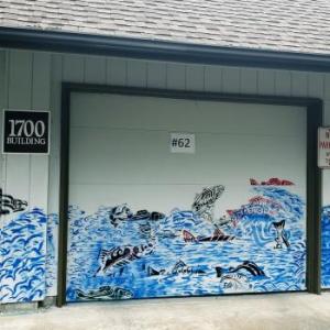 The Harbor Landing Food Pantry is located in the former Aquaculture building (1700)