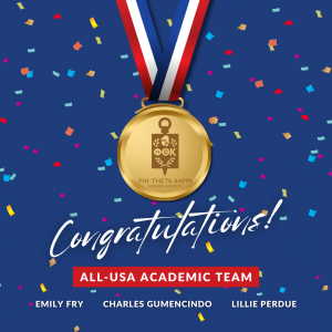 GHC Nominates Three Students for All-USA Academic Team
