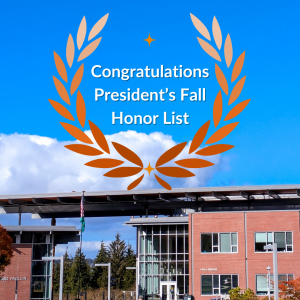 GHC President’s Honor List Announced for Fall Quarter