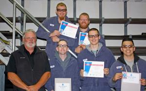 Diesel Students Earn Certificates