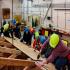 Carpentry Students Build Expertise in Roof and Stair Systems